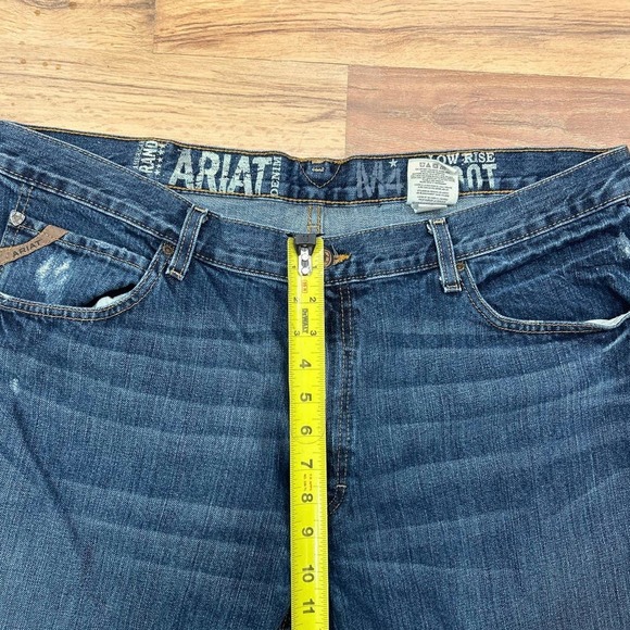 Men's Ariat M4 Low Rise Bootcut Jeans 40X34 - Picture 7 of 13